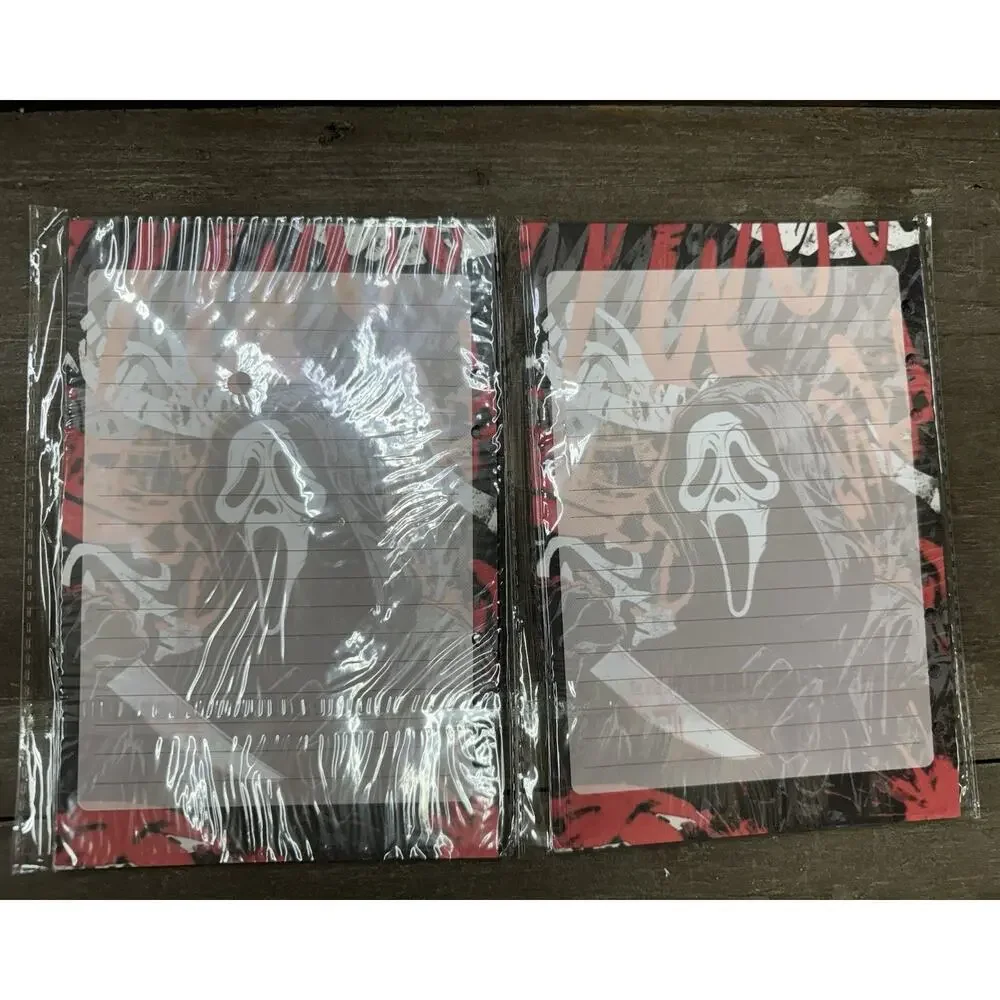 Horror Scream Freddy Krueger Jason Michael Myers A5 Refill Paper (160 Sheets)